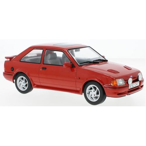 MCG18273 - 1/18 FORD ESCORT RS TURBO SERIES 2 RED 1990 LHD