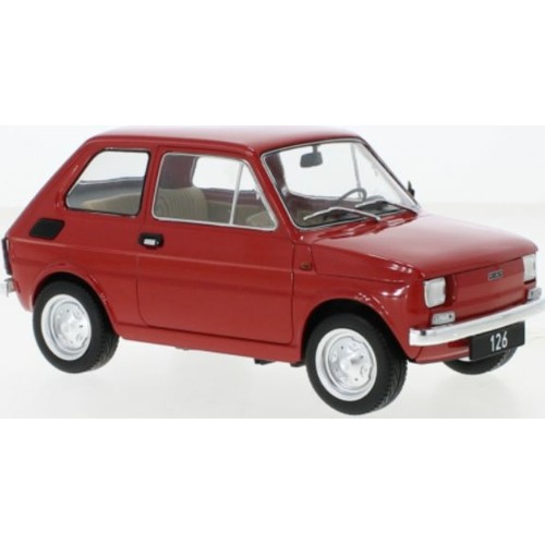 MCG18323 - 1/18 FIAT 126 RED 1972