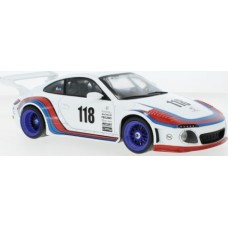 MCG18328 - 1/18 PORSCHE OLD AND NEW 997 WHITE MARTINI 2020