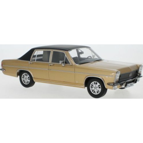MCG18335 - 1/18 OPEL DIPLOMAT B METALLIC BEIGE/MATTE BLACK 1972