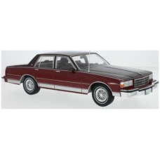 MCG18361 - 1/18 CHEVROLET CAPRICE METALLIC RED/METALLIC DARK RED 1987