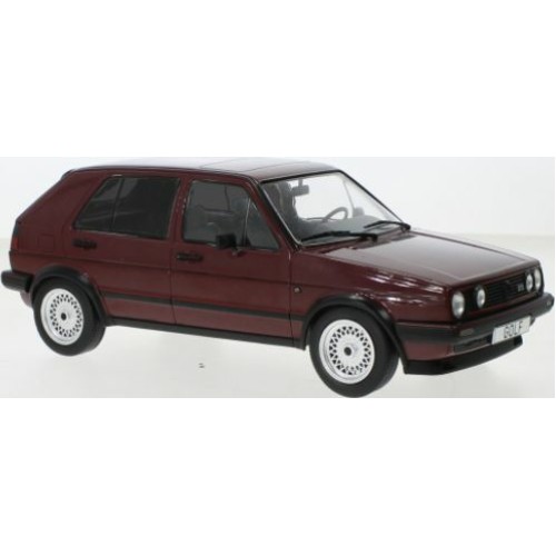 MCG18391 - 1/18 VW GOLF II GTI METALLIC DARK RED 1984