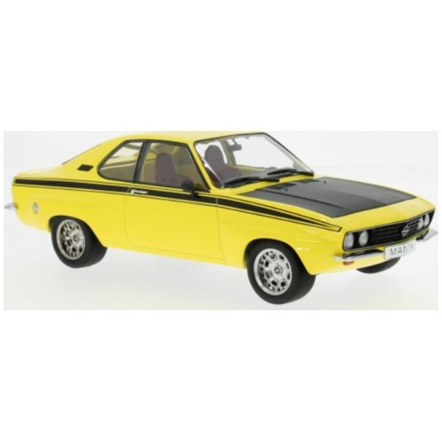 MCG18426 - 1/18 OPEL MANTA A IRMSCHER YELLOW/BLACK 1974