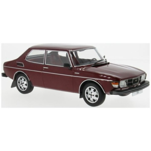 MCG18441 - 1/18 SAAB 99 EMS DARK RED 1977