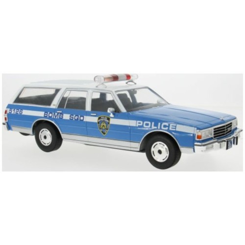 MCG18477 - 1/18 CHEVROLET CAPRICE ESTATE WAGON 1985 NYPD NEW YORK POLICE DEPARTMENT
