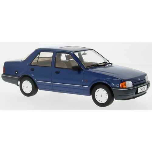 MCG18490 - 1/18 FORD ORION MK II BASIC VERSION BLUE LHD W/HUB CAP WHEELS