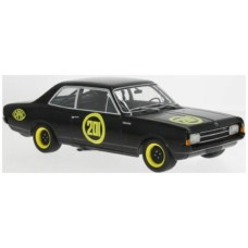MCG18560 - 1/18 OPEL REKORD C 1967 BLACK WITWE NO.201
