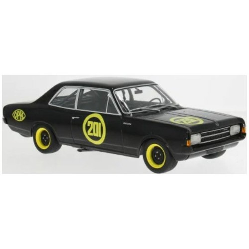MCG18560 - 1/18 OPEL REKORD C 1967 BLACK WITWE NO.201
