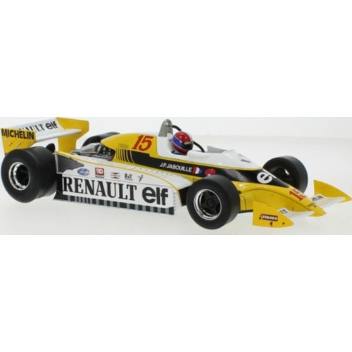 MCG18616F - 1/18 RENAULT RS10 NO.15 FRENCH GP 1979 J-P.JABOUILLE