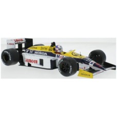 MCG18627 - 1/18 WILLIAMS FW11 NO.5 CANON WILLIAMS HONDA F1 GP GREAT BRITAIN 1986 NIGEL MANSELL