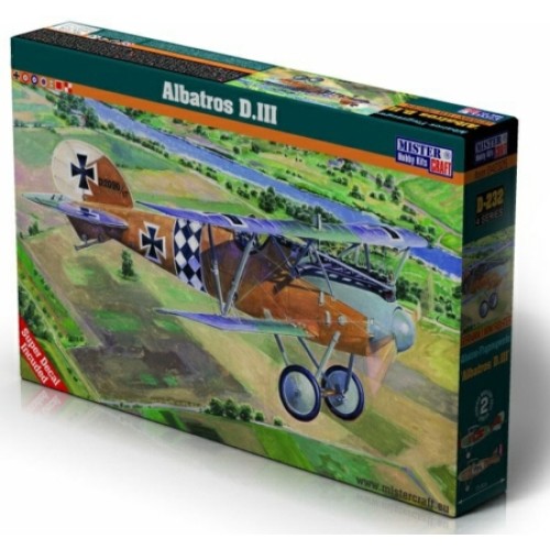 MCKD232 - 1/48 ALBATROS D.III (PLASTIC KIT)