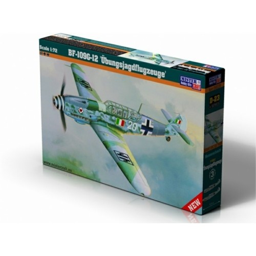 MCKD24 - 1/72 BF-109 G-12 UBUNGSJAGDFLUGZEUGE (PLASTIC KIT)