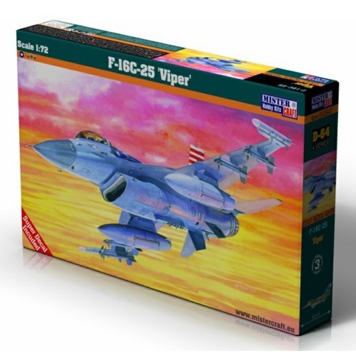 MCKD64 - 1/72 F-16C-25 VIPER (PLASTIC KIT)
