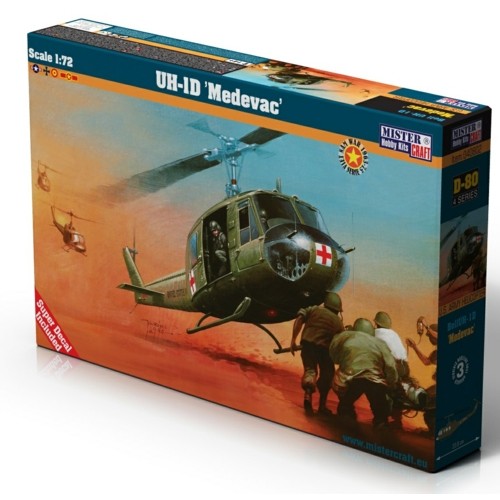 MCKD80 - 1/72 UH-1D MEDIVAC (PLASTIC KIT)