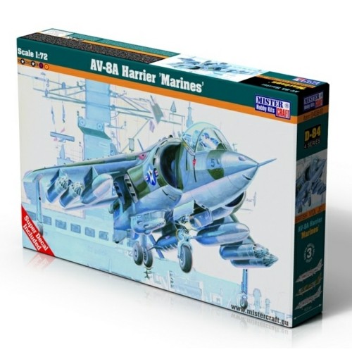 MCKD84 - 1/72 AV-8A HARRIER MARINES (PLASTIC KIT)