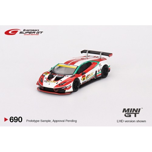 MGT00690-L - 1/64 LAMBORGHINI HURACAN GT3 EVO NO.88 JLOC LAMBORGHINI GT3 JLOC 2023 SUPER GT SERIES (JAPANESE EXCLUSIVE)