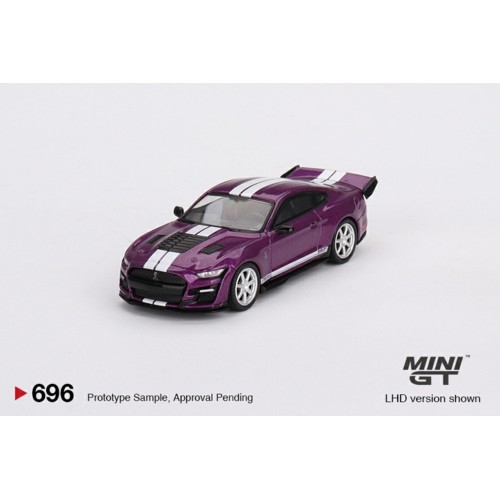 MGT00696-L - 1/64 SHELBY GT500 DRAGON SNAKE CONCEPT FUCHSIA METALLIC (LHD)