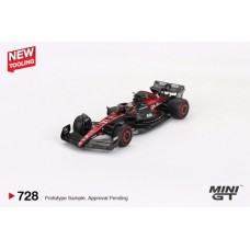 MGT00728-L - 1/64 ALFA ROMEO C43 NO.24 ZHOU GUANYU 2023 F1 AUSTRALIAN GP