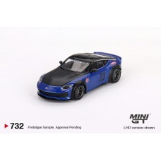 MGT00732-L - 1/64 NISSAN Z LB NATION WORKS SEIRAN BLUE (LHD)