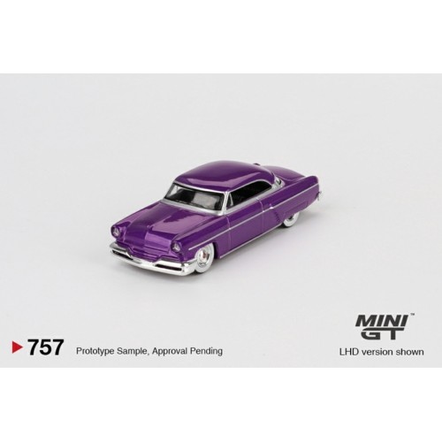 MGT00757-L - 1/64 LINCOLN CAPRI HOT ROD 1954 PURPLE METALLIC (LHD)