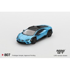 MGT00807-L - 1/64 LAMBORGHINI HURACAN STERRATO BLU AEGIR (LHD)