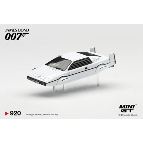 MGT00920-007E - 1/64 LOTUS ESPRIT S1 THE SPY WHO LOVED ME SUBMARINE (RHD) ENGLISH BLISTER PACKAGING MGT00920-007E - 1/64 LOTUS ESPRIT S1 THE SPY WHO LOVED ME SUBMARINE (RHD) ENGLISH BLISTER PACKAGING