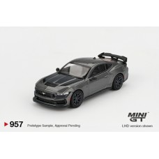 MGT00957-L - 1/64 FORD MUSTANG DARK HORSE 2024 CARBONIZED GREY (LHD)