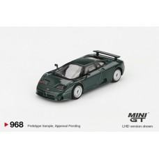 MGT00968-BL - 1/64 BUGATTI EB110 GT VERDE SCURO (LHD) BLISTER PACKAGING