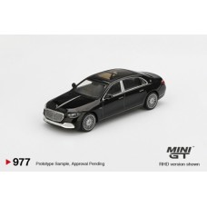 MGT00977-L - 1/64 MERCEDES-MAYBACH S 680 BLACK (LHD)