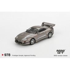 MGT00978-L - 1/64 TOYOTA SUPRA VEILSIDE COMBAT V-II COMBAT GREY (LHD)