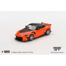 MGT00989-BL - 1/64 NISSAN Z VEILSIDE FFZ400 ORANGE (LHD) BLISTER PACKAGING