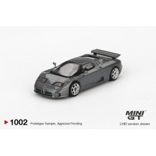 MGT01002-BL - 1/64 BUGATTI EB110 SUPER SPORRT GRIGIO SCURO (LHD) BLISTER PACKAGING