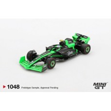 MGT01048-BL - 1/64 KICK SAUBER C44 NO.24 GUANYU ZHOU 2024 F1 2024 CHINESE GP BLISTER PACKAGING
