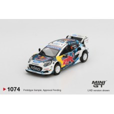MGT01074-BL - 1/64 FORD PUMA RALLY 1 NO.16 M-SPORT FORD WRT 2024 RALLY FINLAND 3RD PLACE (LHD) BLISTER PACKAGING