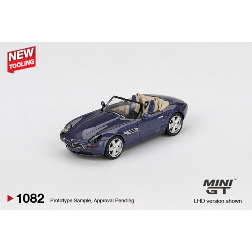 MGT01082-BL - 1/64 BMW Z8 ALPINA ALPINE BLUE (LHD) BLISTER PACKAGING