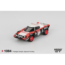 MGT01084-L - 1/64 LANCIA STRATOS HF NO.4 1978 RALLY SANREMO WINNER (LHD)