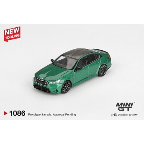 MGT01086-BL - 1/64 BMW M5 (G90) ISLE OF MAN GREEN METALLIC (LHD) BLISTER PACKAGING