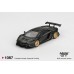 MGT01087-BL - 1/64 LB WORKS LAMBORGHINI AVENTADOR LIMITED EDITION MATTE BLACK (LHD) BLISTER PACKAGING