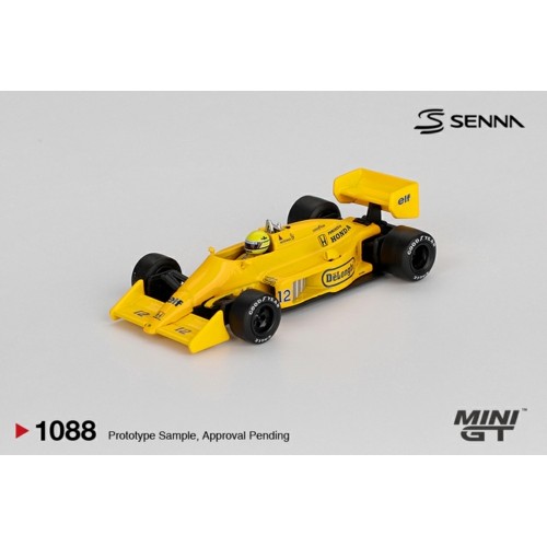 MGT01088-L - 1/64 LOTUS 99T NO.12 AYRTON SENNA 1987 MONACO GRAND PRIX WINNER (LHD)