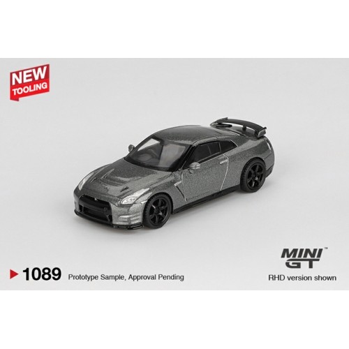 MGT01089-BL - 1/64 NISSAN GT-R 2013 DARK METAL GREY (NISMO R35 CRS VERSION) (RHD) BLISTER PACKAGING