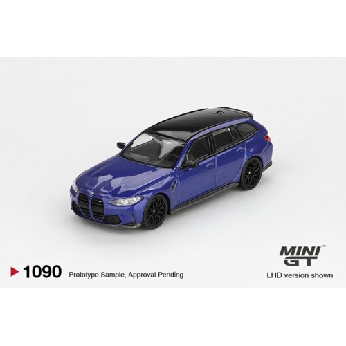 MGT01090-L - 1/64 BMW M3 COMPETITION TOURING PORTIMAO BLUE METALLIC (LHD)