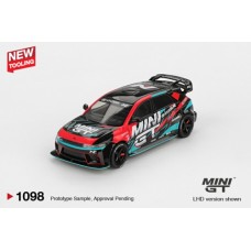 MGT01098-BL - 1/64 HYUNDAI IONIQ 5N MINI GT RS-01T 2025 TOKYO AUTO SALON (LHD) BLISTER PACKAGING NEW TOOLING