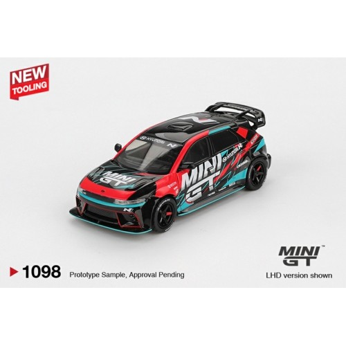 MGT01098-L - 1/64 HYUNDAI IONIQ 5N MINI GT RS-01T 2025 TOKYO AUTO SALON (LHD) NEW TOOLING