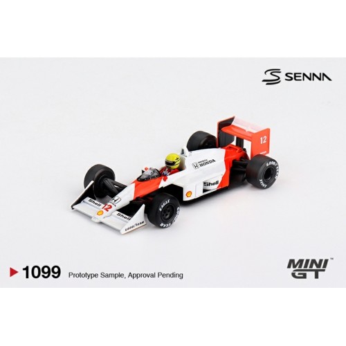 MGT01099-L - 1/64 MCLAREN MP4/4 NO.12 AYRTON SENNA 1988 JAPANESE GRAND PRIX WINNER (LHD)