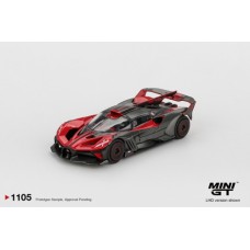 MGT01105-BL - 1/64 BUGATTI BOLIDE RED (LHD) BLISTER PACKAGING