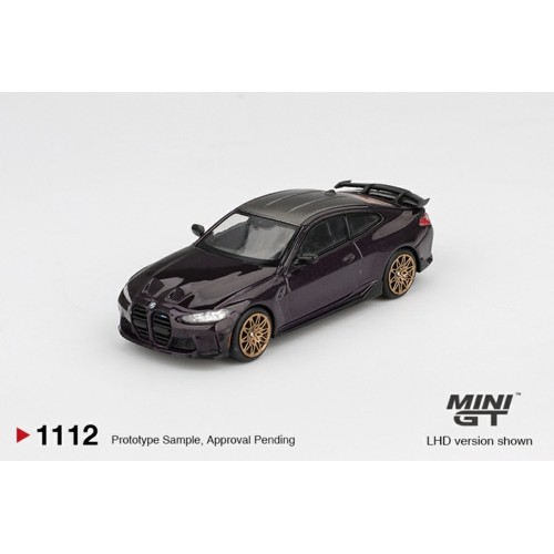 MGT01112-R - 1/64 BMW M4 M-PERFORMANCE (G82) DAYTONA VIOLET (RHD) MGT01112-R - 1/64 BMW M4 M-PERFORMANCE (G82) DAYTONA VIOLET (RHD)