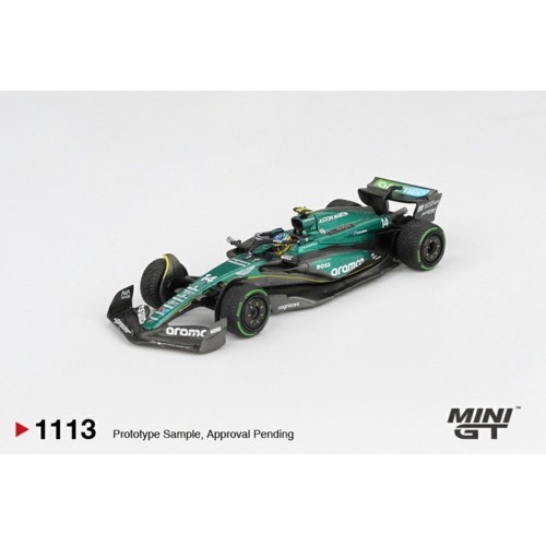 MGT01113-BL - 1/64 ASTON MARTIN AMR24 NO.14 FERNANDO ALONSO 2024 F1 2024 CANADIAN GP BLISTER PACKAGING