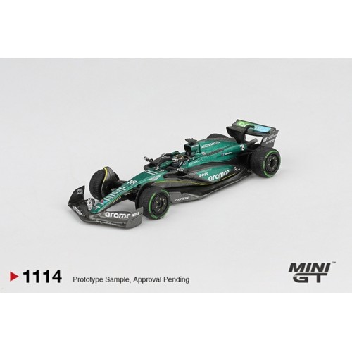 MGT01114-BL - 1/64 ASTON MARTIN AMR24 NO.18 LANCE STROLL 2024 F1 2024 CANADIAN GP BLISTER PACKAGING