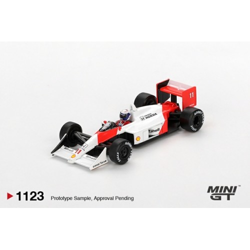 MGT01123-L - 1/64 MCLAREN MP4/4 NO.11 ALAIN PROST - 1988 JAPANESE GRAND PRIX 2ND PLACE (LHD)