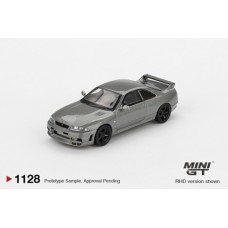 MGT01128-R - 1/64 NISSAN SKYLINE GT-R DARK METAL GREY (NISMO BCNR33 CRS VERSION) (RHD)